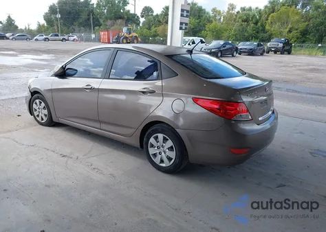 2013 Hyundai Accent Gls from USA, damaged, VIN KMHCT4AE8DU489621